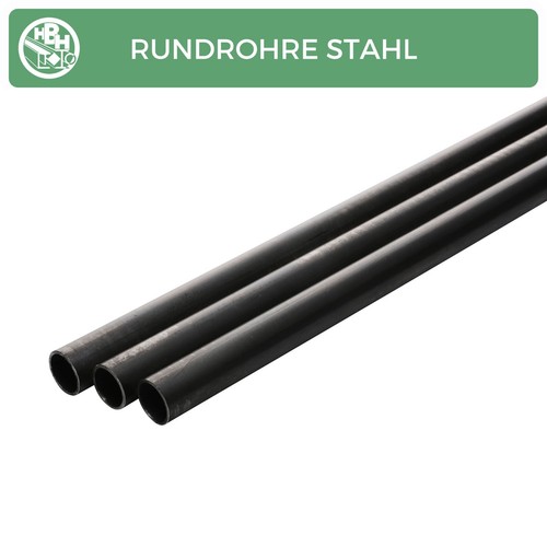 Rundrohr rohr stahl schwarz - stahl,