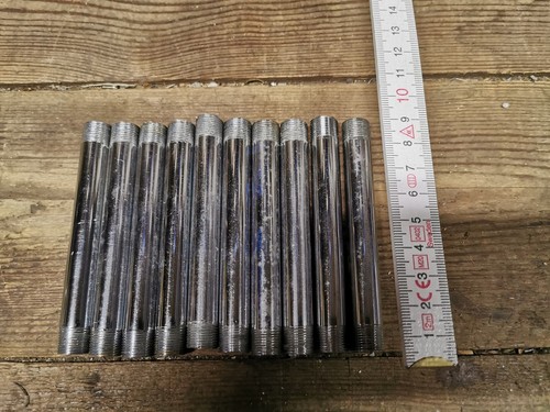 10x eisen gewinderohr 100mm - 10x,
